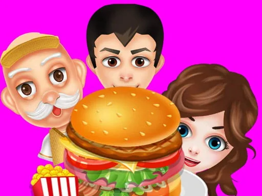 Buger Cooking Food Shop Games