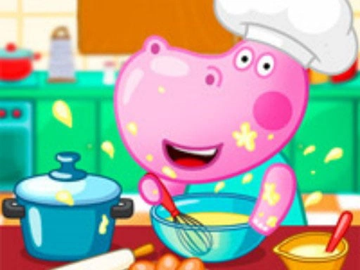Hippo Cooking School: Game for Girls Game