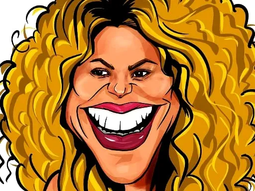 Shakira Funny Face Game