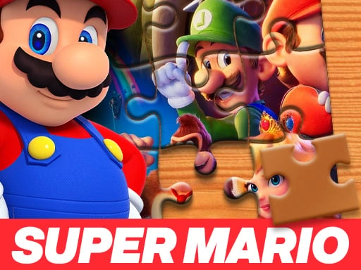 The Super Mario Bros Jigsaw Puzzle Game
